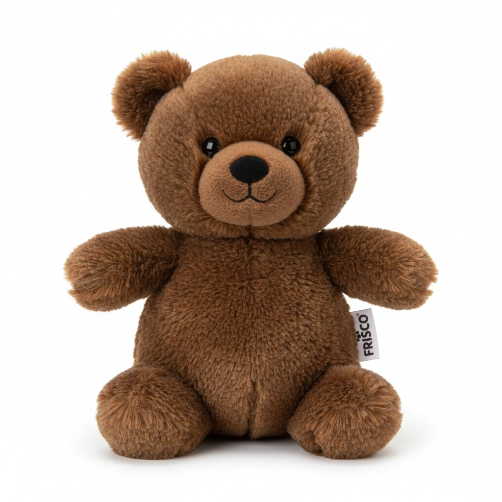 Frisco Plush Squeaking Bear Toy