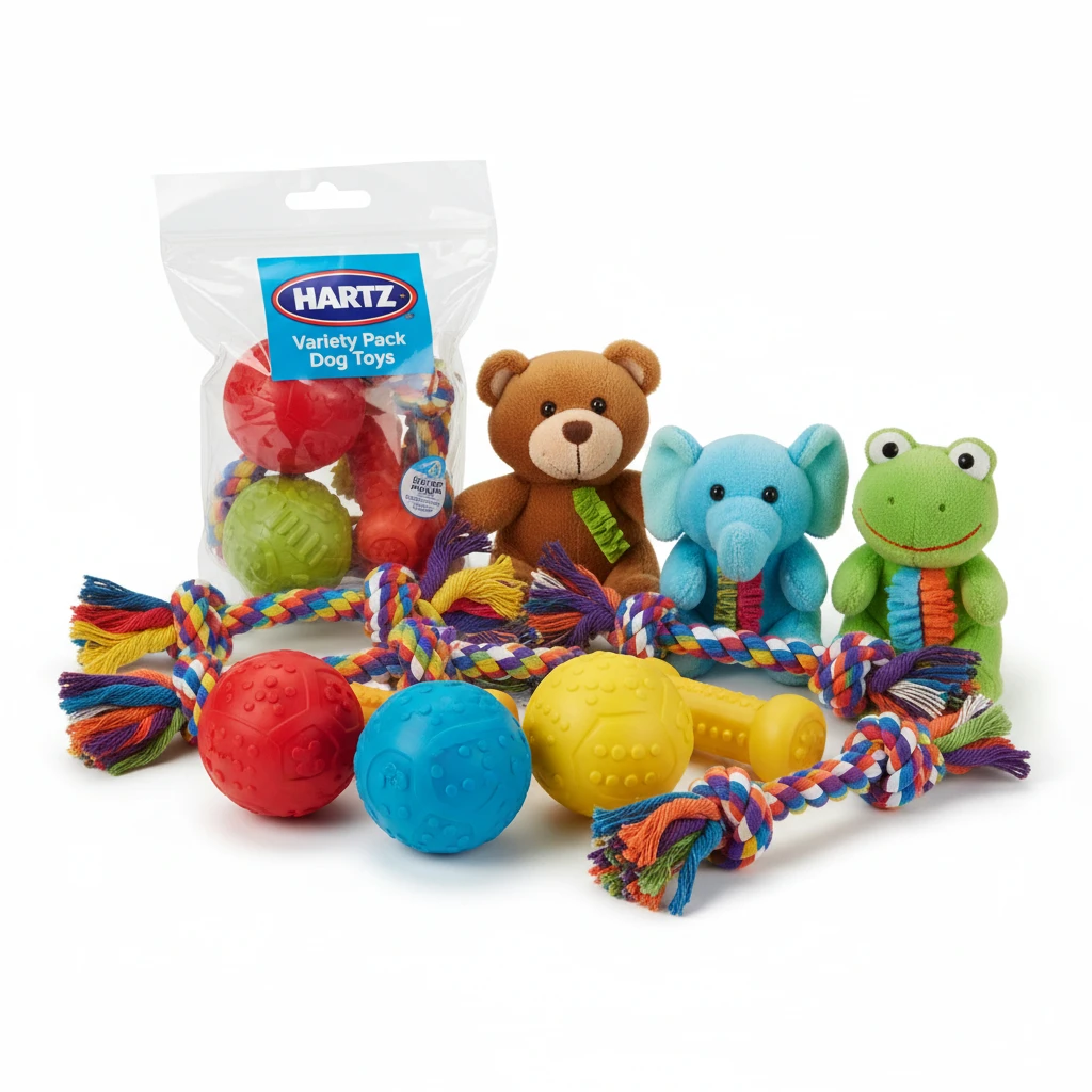 Hartz Dog Toy Variety Pack