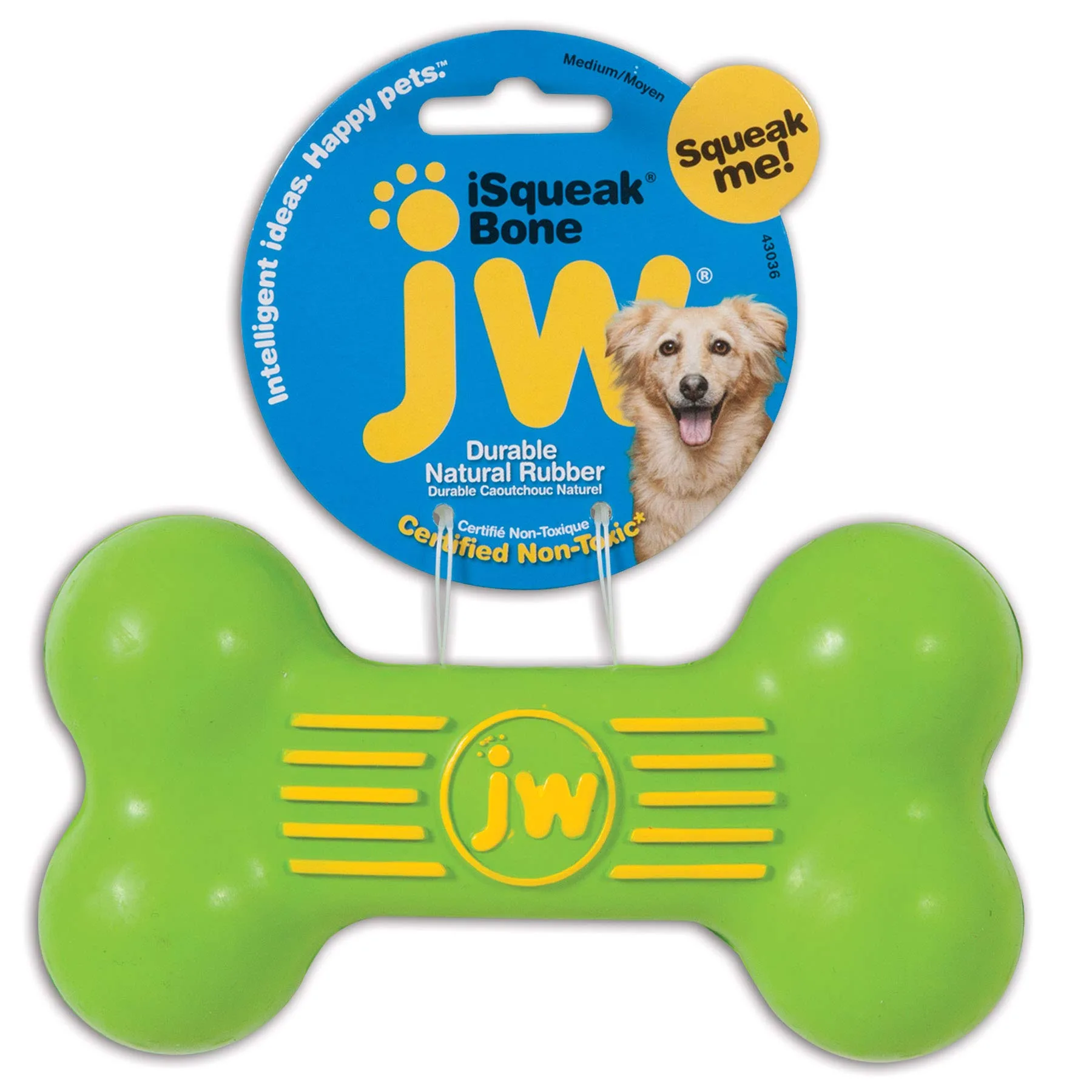 JW Pet Squeaky Bone image 2